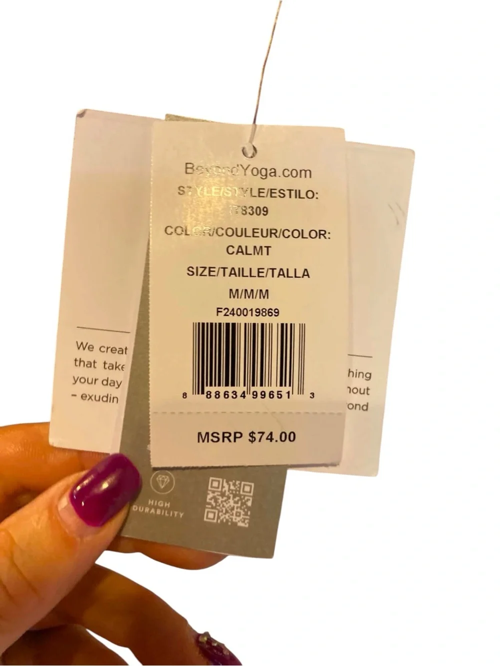 Beyond Yoga nwt beyond